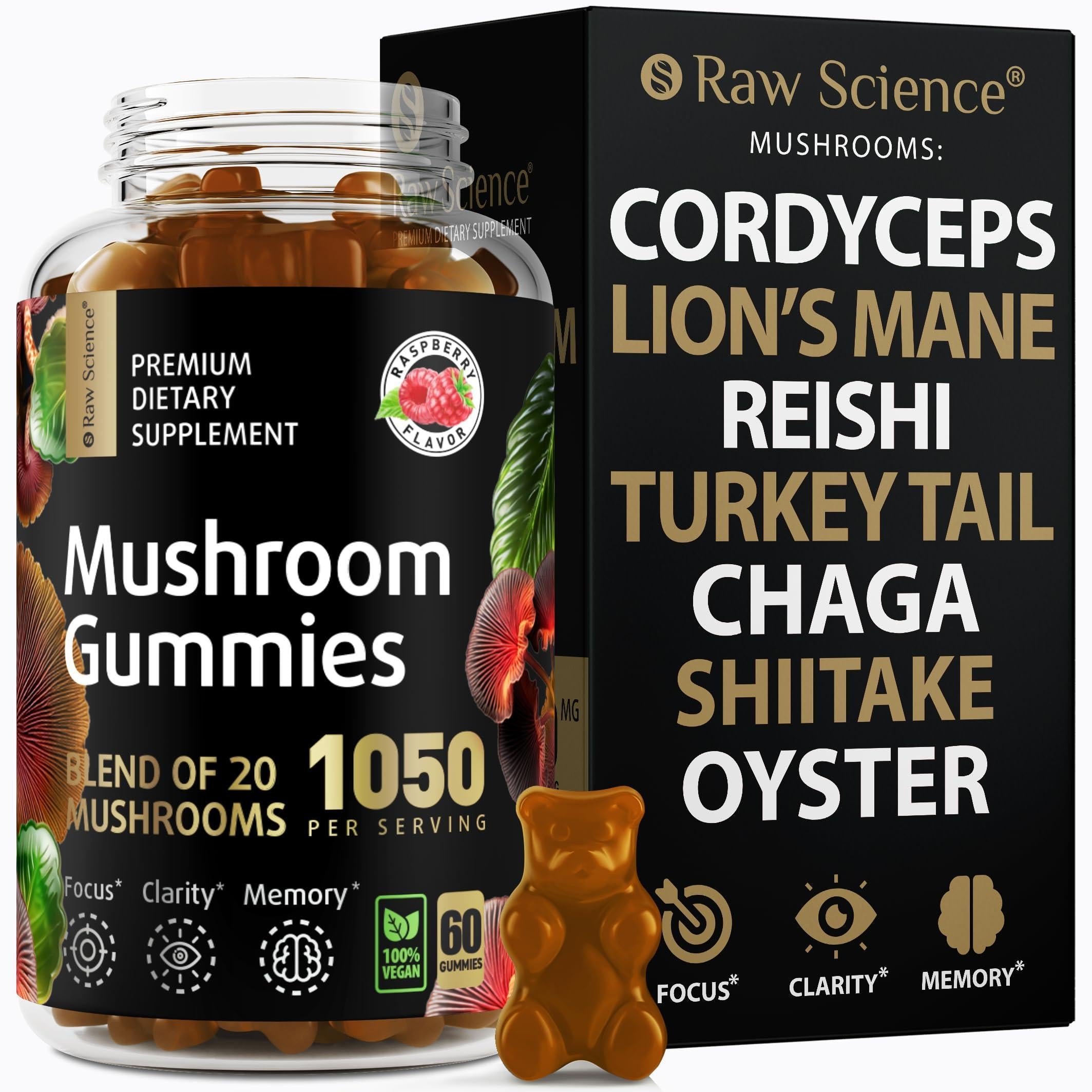NeuroMush – Lion’s Mane & Brain Focus Gummies ✅