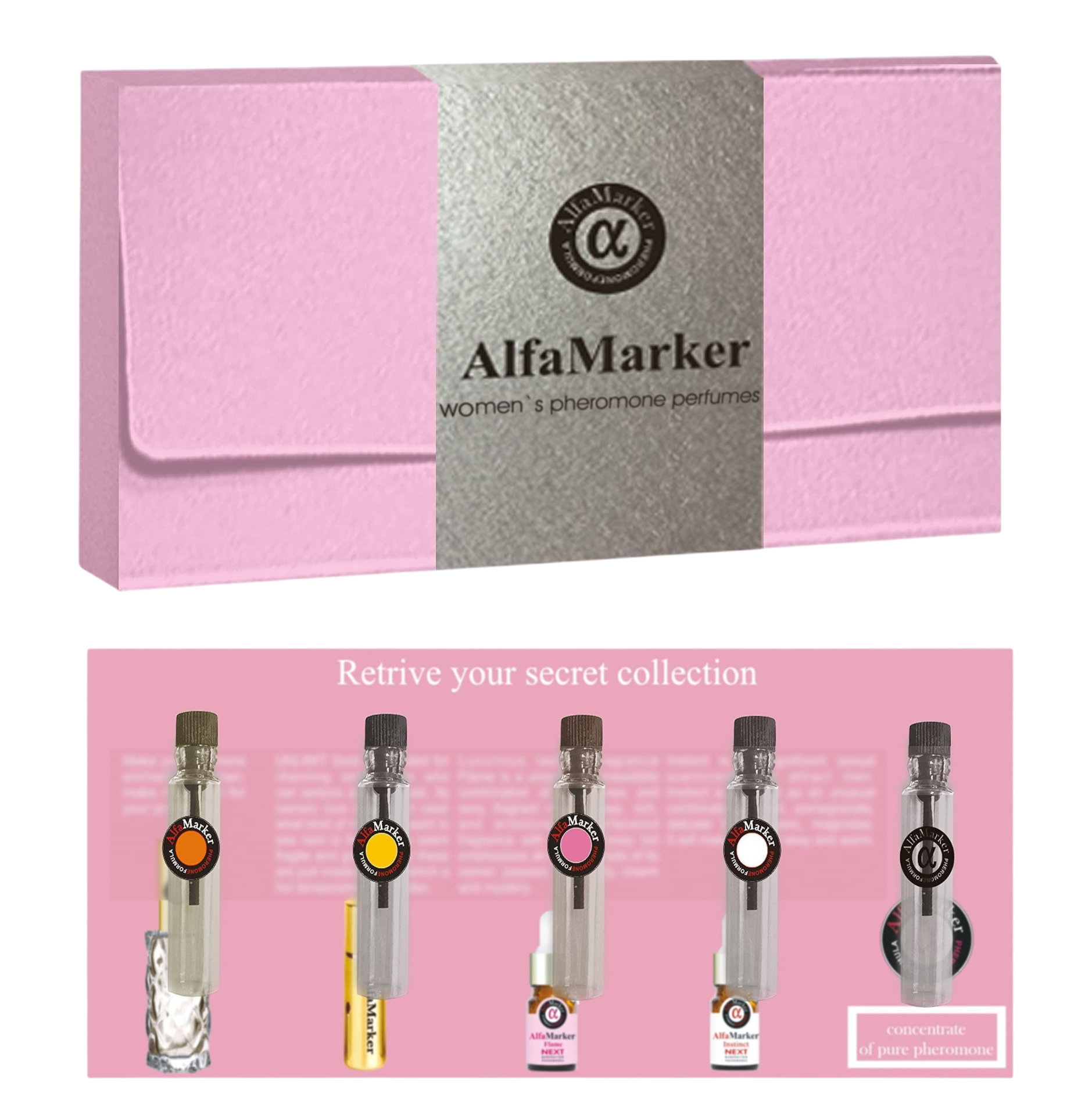 CharmAura – Pheromone Perfume Set for Women (5x2ml)