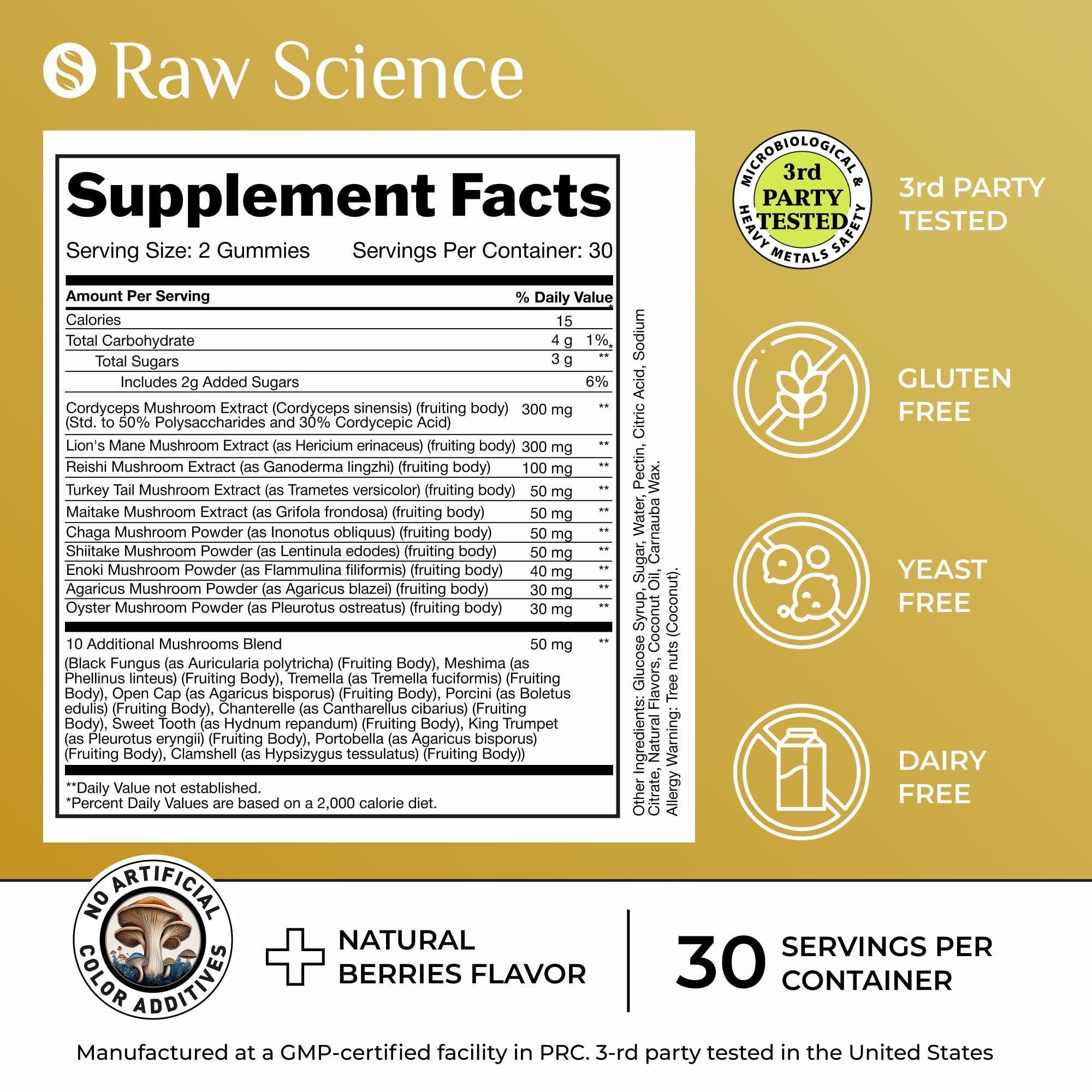 NeuroMush – Lion’s Mane & Brain Focus Gummies ✅